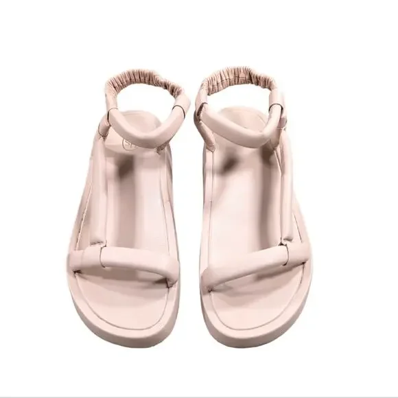 ASH Victoria Quilted Platform Sandals EUC $225 Size 41US 10.5/11 S2814